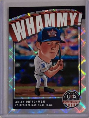Adley Rutschman 2022 Panini USA Stars & Stripes SP Whammy #W10