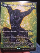 Magic The Gathering Black Panther, Wakandan King 87 (sin fronteras) Marvel MAR CASI NUEVO