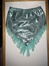 Wonder Nation Girls Teal Turquoise Mermaid Skirt Swim/Bathing Suit Cover Up 4T