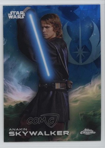 2025 Topps Chrome Star Wars Sapphire Edition Anakin Skywalker #3 1e1b