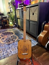 Electro Cigar Box Guitar – Built-In Pickup & EQ