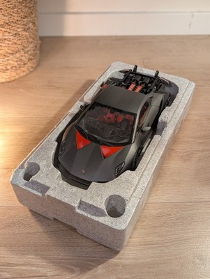 Autoart Signature Lamborghini Sesto Elemento 1/18 Gray Colored
