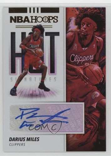 2019-20 Panini NBA Hoops Hot Signatures Darius Miles #HS-DML Auto