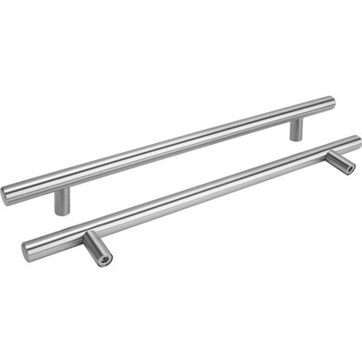 Küchengriffe Edelstahl 15 Stück Schrank Schublade 224mm Silber gebürstet