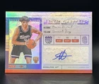 2025-26 Topps NBA Hoops Rookie Signatures Maxime Raynaud Auto Sacramento Kings