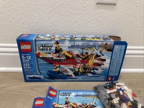 LEGO CITY 60005 TOWN FIRE BOAT w/ Manuals & Box