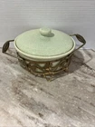 Vintage Bauer Pottery Monterey Moderne covered casserole dish