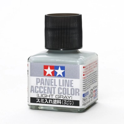 Tamiya 87189 Panel Line Accent Color Light Gray