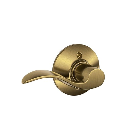 SCHLAGE F170ACC609LH ACC 609 F170 Lh Dummy Door Lever, 2.72 In Projection X... - Zdjęcie 1 z 4