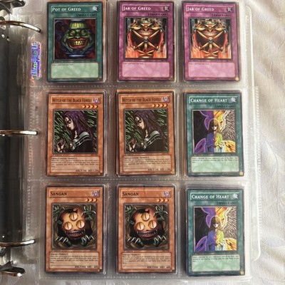 Yu-Gi-Oh! 150-Card 1st Edition Lot Starter Deck + IOC / PGD Pot of Greed, Witch