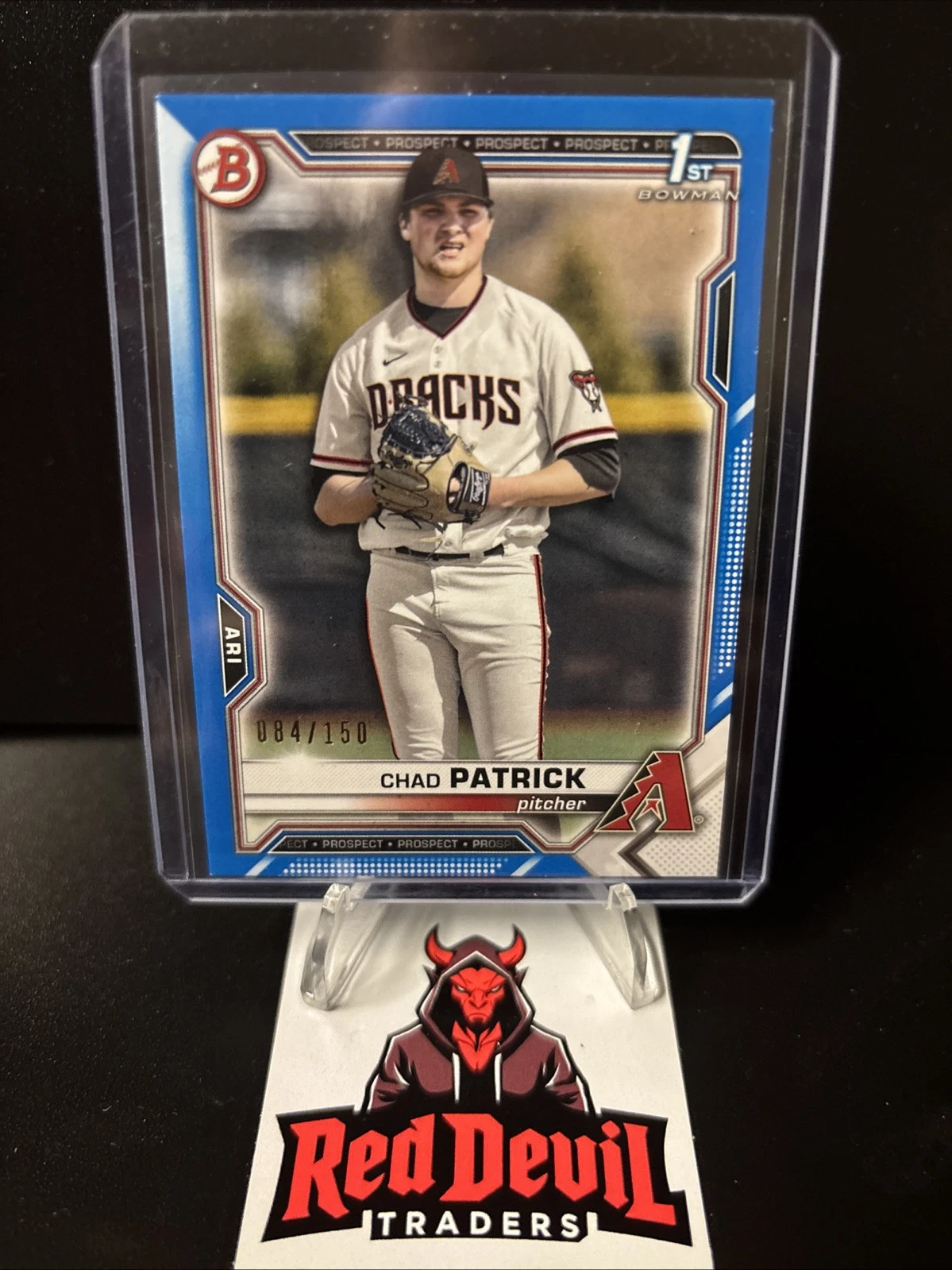 Chad Patrick trading card