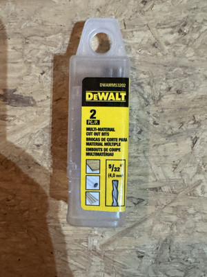 DEWALT DWAMM53202 5/32IN MULTI-MATERIAL CUT OUT BIT (PACK OF 5)