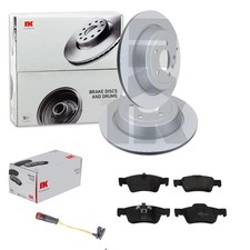 NK BREMSSCHEIBEN + BELÄGE HINTEN passend für MERCEDES M-KLASSE W164 + W251