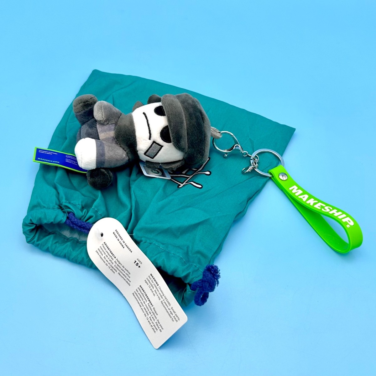 PHIGHTING! Roblox Zuka Keychain Plush Figure + Bag Official