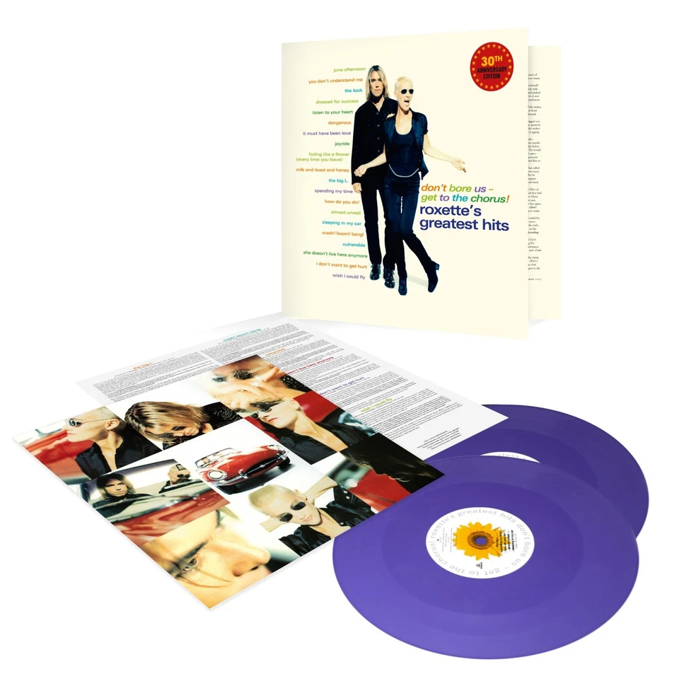 Roxette Don't Bore Us - Get to the Chorus!: Roxette's Greatest Hits (30t (Vinyl) Foto 2 de 2