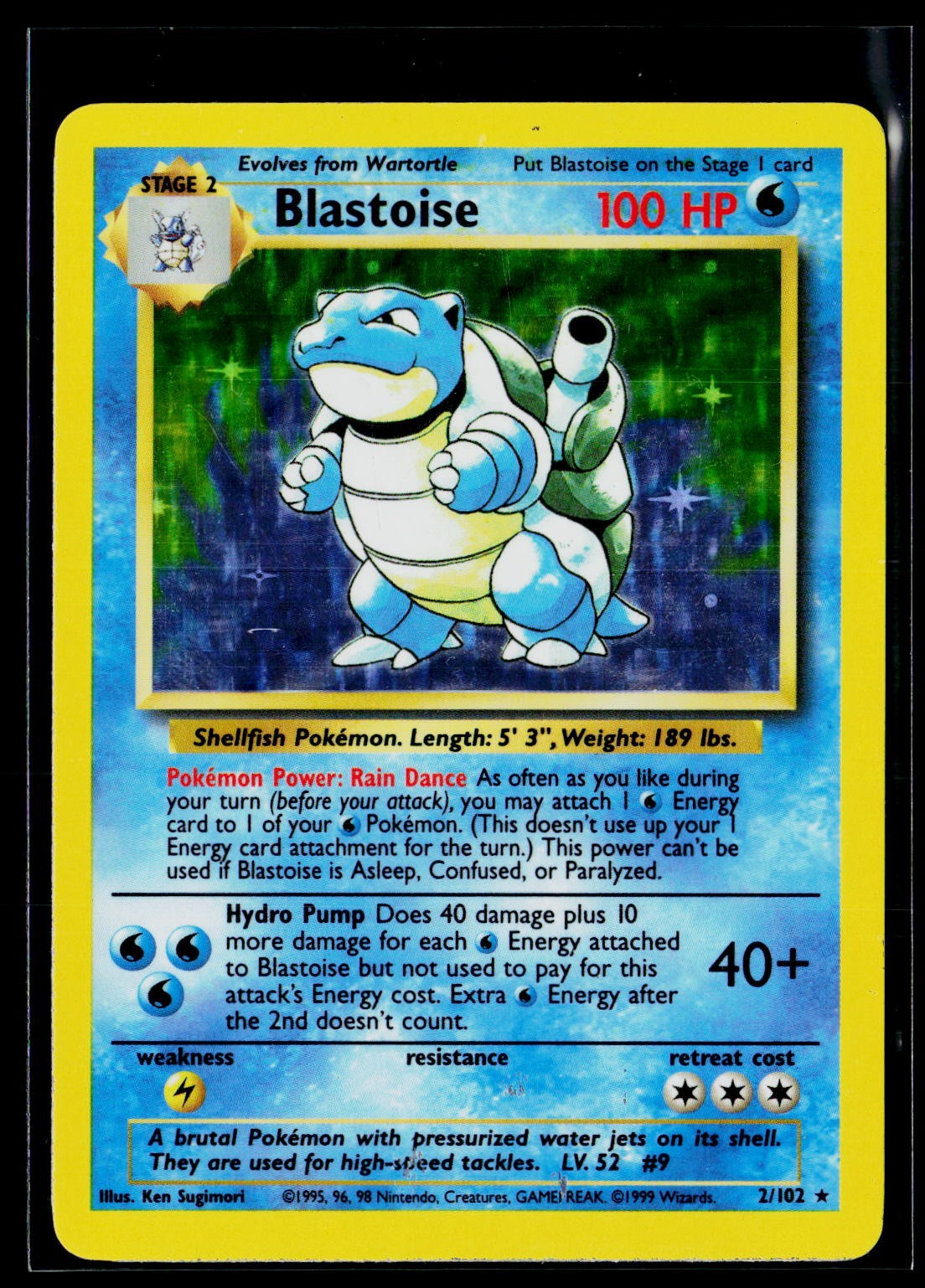 Base Set #002/102 Blastoise