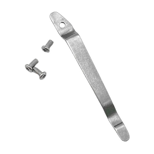 Stainless Steel Knifed Pocket Clip Back Clamp Knifed Scabbard Waist Clip - Picture 6 of 9