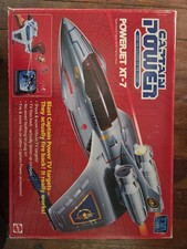 1987 Mattel Captain Power Powerjet XT-7 New Factory Sealed