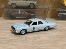 Greenlight 1/64 1977 Dodge Royal Monaco Montana State Highway Patrol Blue Mint