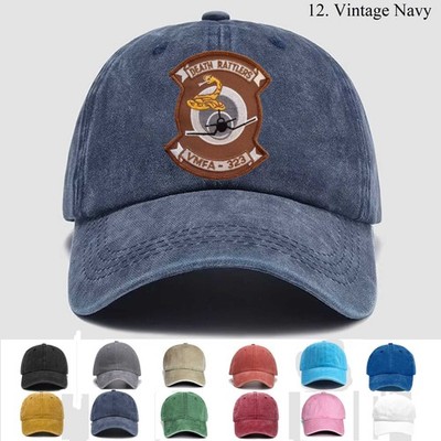 Customized Embroidered Hat Fighter Attack Squadron 323 Vmfa-323 Us Naval, Gift