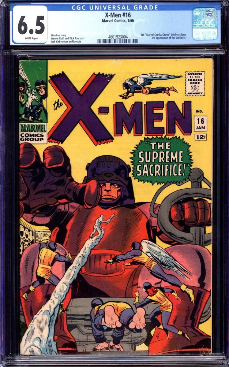 The X-Men #16 (Marvel Comics January 1966) for sale online | eBay