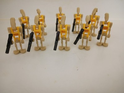 (10) CUSTOM Star Wars Separatist Battle Droid Infantry Minifigure  Brick lot!