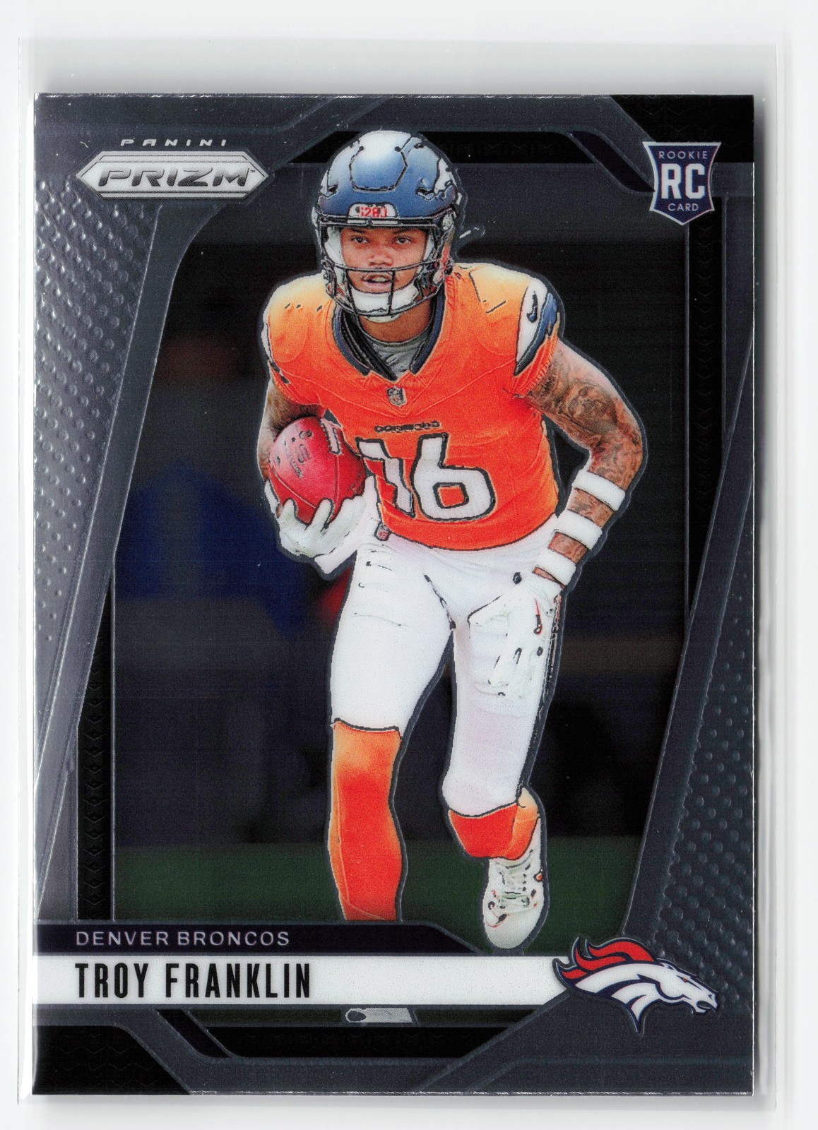 TROY FRANKLIN #393 RC 2024 PANINI PRIZM BRONCOS