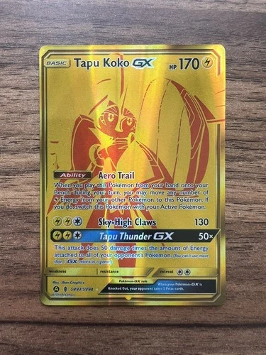 Tapu Koko GX - SV93/SV94 - Hidden Fates - Shiny Vault Mint - Pokemon