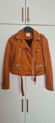 Damenjacke Pimkie Gr. S senfgelb Biker-Style
