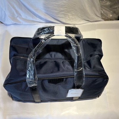 NEW Benoss Milan Blue & Black Duffle, Weekender Bag 17
