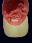 Justin Boots Women’s OS Orange Yellow Rhinestones StrapBack Baseball Cap Western — photo 3