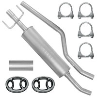 Mitelltopf Auspuff Mittel FüR Opel Astra H III 3 1.4 Kombiwagen Caravan