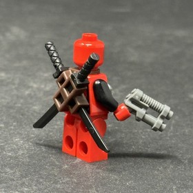 LEGO Marvel Deadpool Minifigure From 6866 &ndash; Pre-Owned - Excellent Condition