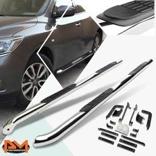 For 13-20 Pathfinder Stainless Steel 3" Side Step Nerf Bar Running Board Chrome