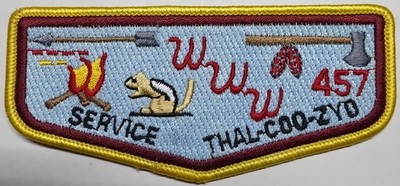 BSA OA Lodge 457 Thal-Coo-Zyo Flap S14 Service