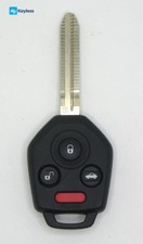 Single Oem Subaru Remote Head Key Uncut H Blade Stamp Black Pod Cwtb1g077
