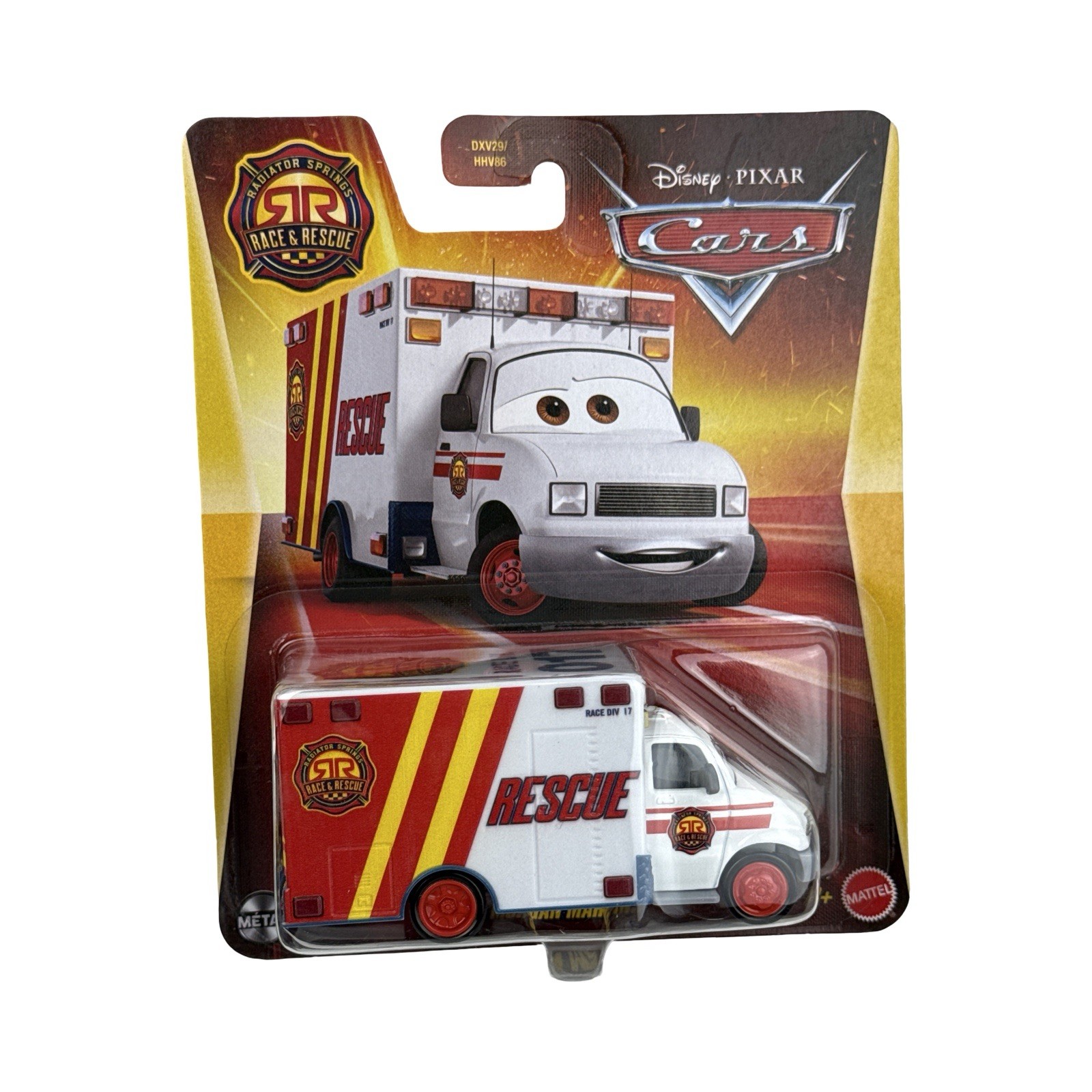 Disney Pixar Cars Race & Rescue Morgan Martins 1:55 Scale Diecast Mattel NEW