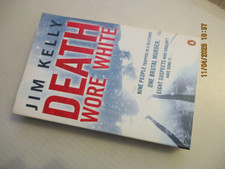 Jim Kelly DEATH WORE WHITE Vintage Ppb Like New / Unread