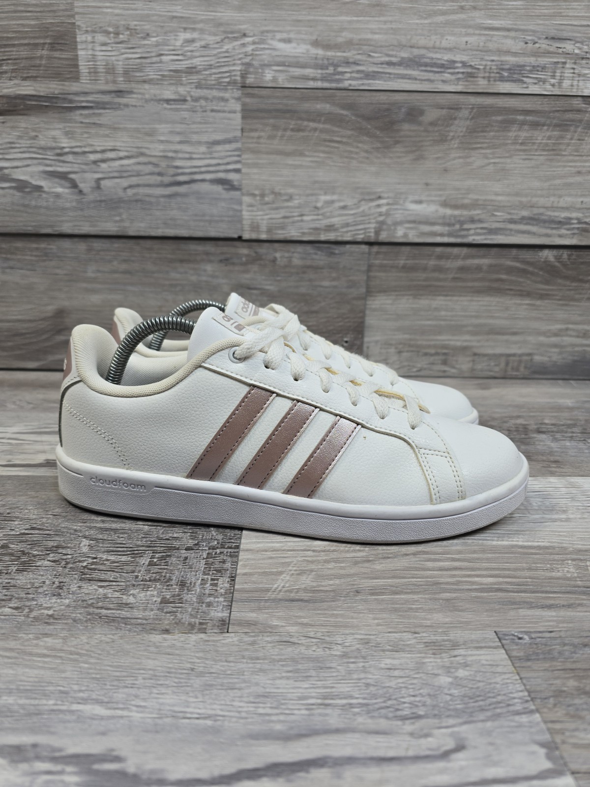 Adidas Grand Court 2.0 Women's Sneakers Metallic Rose Gold/w