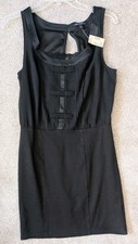 Women's American Outfitters NWT Open Back Black Mini Dress Size Medium