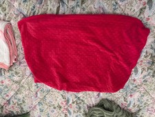 Carters Pink Fleece Diaper Changing Pad Cover Fitted