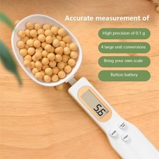 LCD Digital Measurement Adjustable Weighing Spoon Kitchen Scale Baking Electric