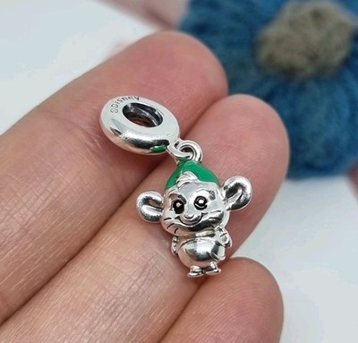 NEU Original Pandora Disney Cinderella Gus Maus Dangle Charm S925 ALE   OVP 