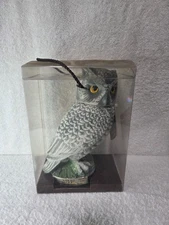 Empty Jim Beam Screech Owl Decanter W/ Tag & Case