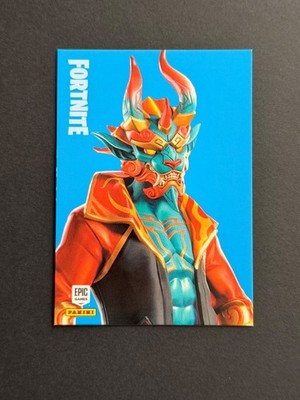 Panini Fortnite Karte - Serie 1 - Firewalker #186 - Rare Outfit - Near Mint