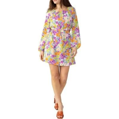 Sanctuary Women's Blouson Sleeve Floral 195517341118 MUS RT $129.0