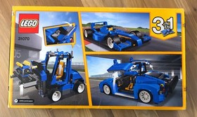 LEGO Creator 31070 Turbo Track Racer 3 In 1 Set Retired New In Sealed Box