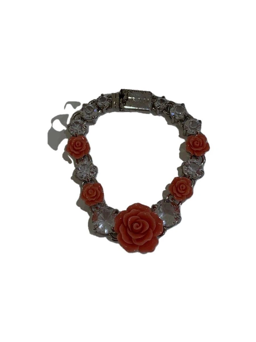Bracciale PRADA Rosa Rosso Donna 1AJ31