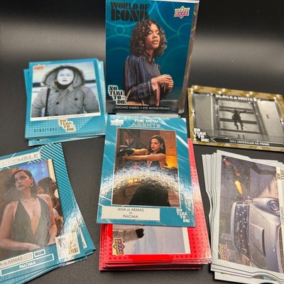 2025 Upper Deck James Bond No Time To Die - Parallels, Inserts, Serial #'d