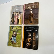 Cozy Classics Lot Board Book Emma Les Miserables Jane Eyre Pride & Prejudice GUC
